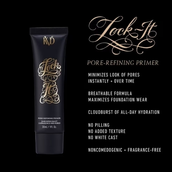 NWT KVD Beauty Lock It pore Refining primer 1 fl oz - Picture 1 of 5